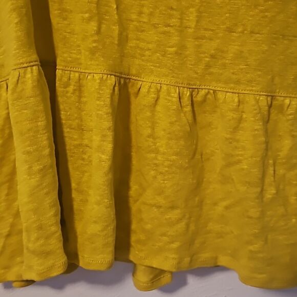 Cynthia Rowley Women’s 100% Linen Top  Blouse Jewel Neck Size Casual Size L - Picture 4 of 6